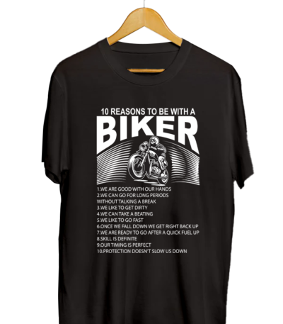 10 REASONS TO BE WITH A BIKER