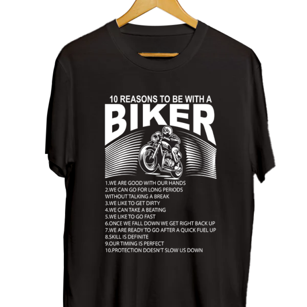 10 REASONS TO BE WITH A BIKER