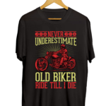 Never Under Estimate Old Biker