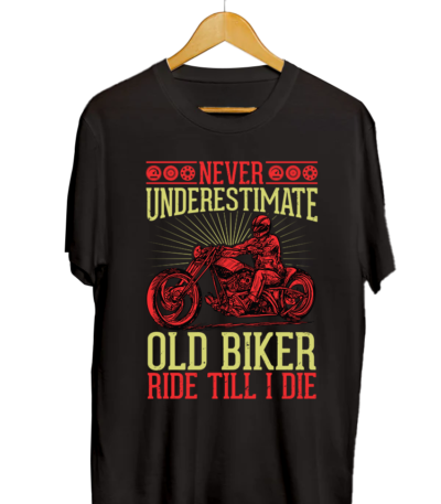 Never Under Estimate Old Biker