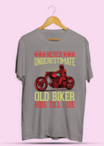 Never Under Estimate Old Biker