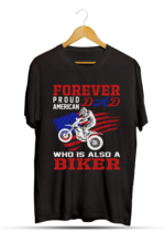 Forever Proud American Dad Who Is Also A Biker