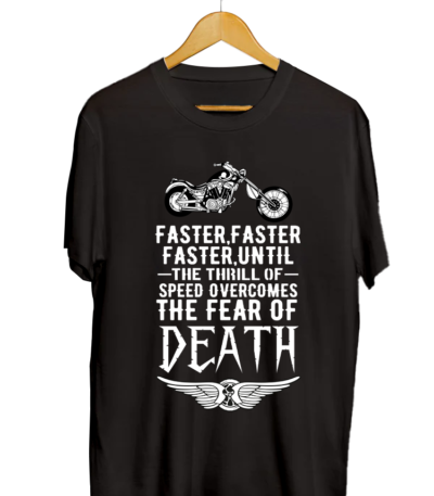 Faster Until The Thrill of Speed Overcomes The Fear of Death