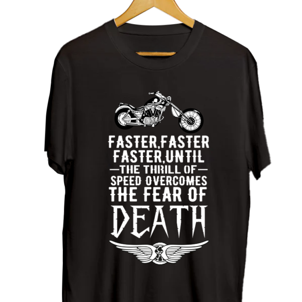 Faster Until The Thrill of Speed Overcomes The Fear of Death