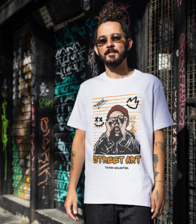 Street Wall Art Graffiti Style T-shirt