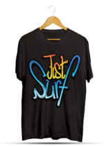 Just Surf Artistic Text