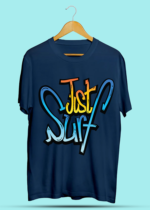 Just Surf Artistic Text