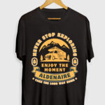 NEVER STOP EXPLORING ENJOY THE MOMENT