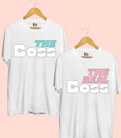 THE BOSS & THE REAL BOSS BOLD TEXT