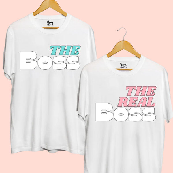 THE BOSS & THE REAL BOSS BOLD TEXT