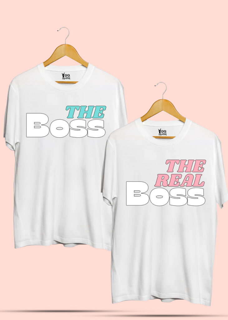 THE BOSS & THE REAL BOSS BOLD TEXT