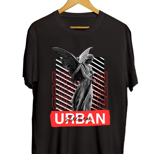 Urban Street Wear Marble Statue T-Shirt