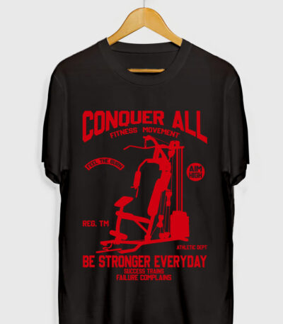 CONQUER ALL BE STRONG EVERYDAY