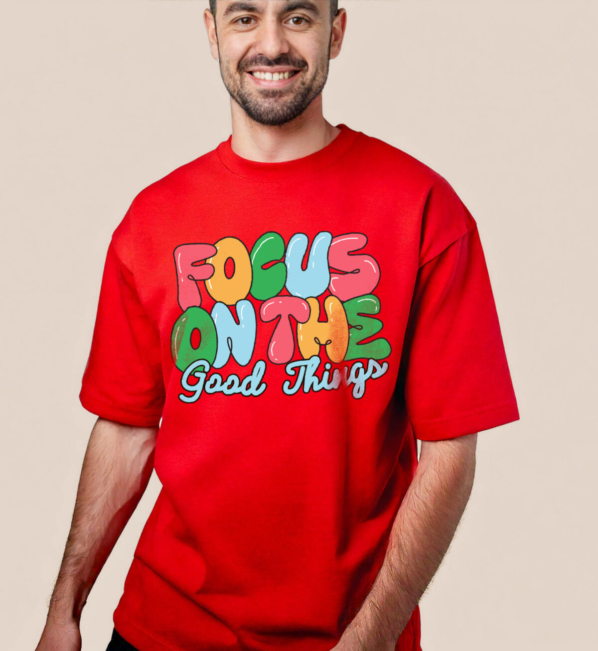 FOCUS ON THE GOOD THINGS T-SHIRT