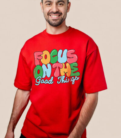 FOCUS ON THE GOOD THINGS T-SHIRT