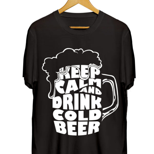 KEEP CALM & DRINK COLD BEER