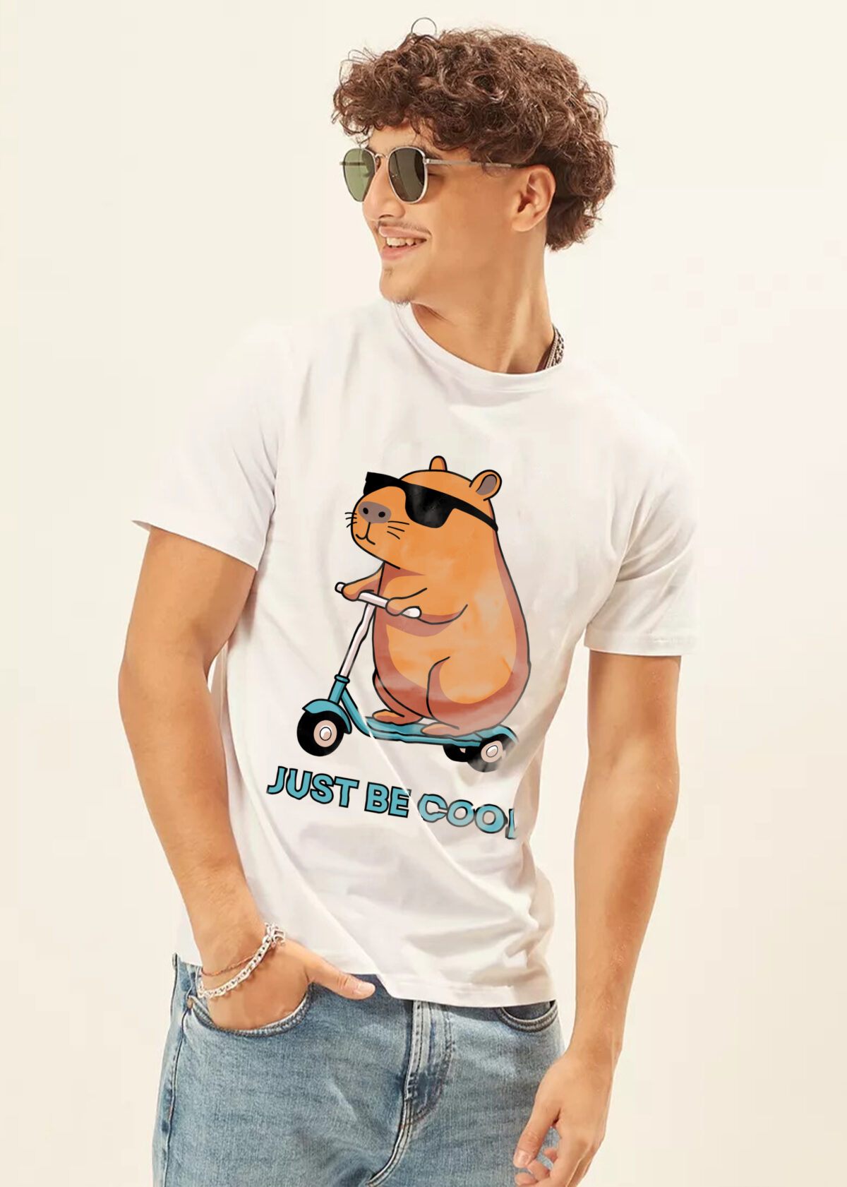 JUST BE COOL EFFORTLESS STYLE T-SHIRT