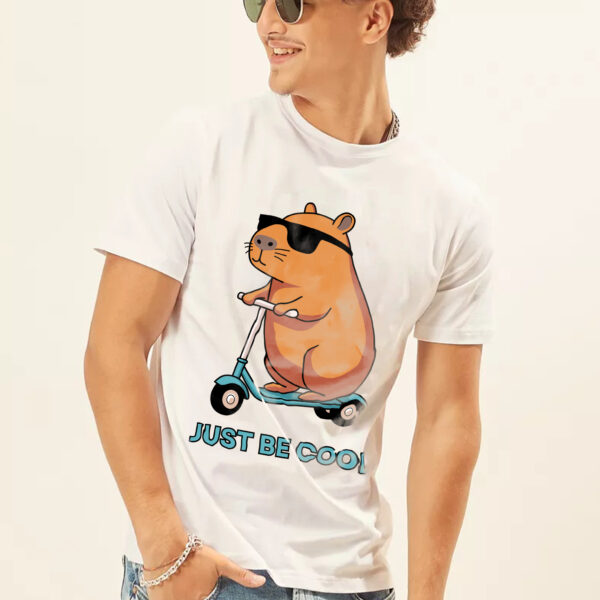 JUST BE COOL EFFORTLESS STYLE T-SHIRT