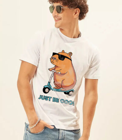 JUST BE COOL EFFORTLESS STYLE T-SHIRT