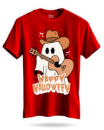 Happy Halloween Ghost On Guitar Hat