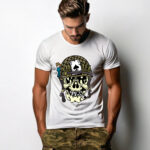 BORN TO DIE SKULL SOLDIER T-SHIRT
