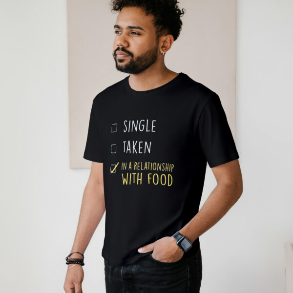 in relationship with food t-shirt