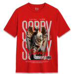 Sorry Angel Streetwear T-Shirt – Men's Short Sleeve Tee, 100% Cotton, Round Neck, Breathable - Image 4