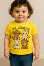 Toddler "Cute Animal" Graphic T-Shirt - 100% Cotton - Image 2