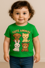 Toddler "Cute Animal" Graphic T-Shirt - 100% Cotton - Image 7
