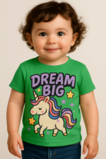 Toddler "Dream Big" Unicorn T-Shirt - 100% Cotton - Image 8