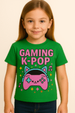 Gaming K-Pop" tee - 100% Cotton - Image 3