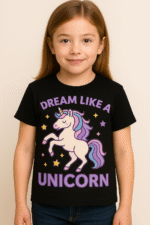 Unicorn "Dream Like a Unicorn" tee - 100% Cotton - Image 6