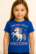 Unicorn "Dream Like a Unicorn" tee - 100% Cotton - Image 8