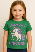 Unicorn "Dream Like a Unicorn" tee - 100% Cotton - Image 7