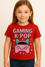 Gaming K-Pop" tee - 100% Cotton