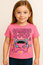Gaming K-Pop" tee - 100% Cotton - Image 6