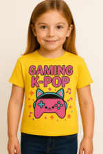 Gaming K-Pop" tee - 100% Cotton - Image 7