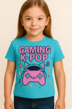 Gaming K-Pop" tee - 100% Cotton - Image 8