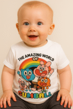 Baby “The Amazing World of Gumball” Graphic T-Shirt - 100% Cotton - Image 2