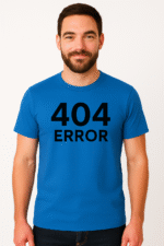 404 Error Men's T-shirt - Image 5