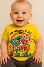 Baby “The Amazing World of Gumball” Graphic T-Shirt - 100% Cotton - Image 4
