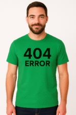 404 Error Men's T-shirt - Image 6