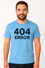 404 Error Men's T-shirt - Image 7