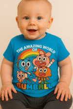 Baby “The Amazing World of Gumball” Graphic T-Shirt - 100% Cotton - Image 7
