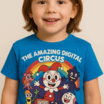 Kids’ "The Amazing Digital Circus" T-Shirt - 100% Cotton