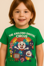Kids’ "The Amazing Digital Circus" T-Shirt - 100% Cotton - Image 3