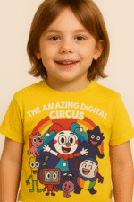 Kids’ "The Amazing Digital Circus" T-Shirt - 100% Cotton - Image 4