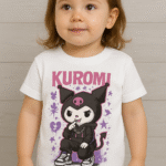 Cute Kuromi Graphic Toddler T-Shirt – 100% Cotton