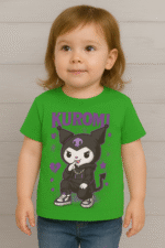 Cute Kuromi Graphic Toddler T-Shirt – 100% Cotton - Image 4