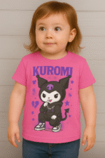Cute Kuromi Graphic Toddler T-Shirt – 100% Cotton - Image 3